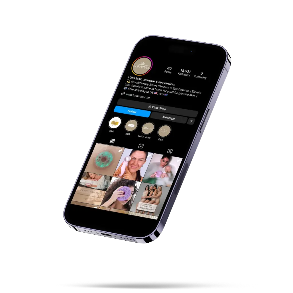 Luxamax social media